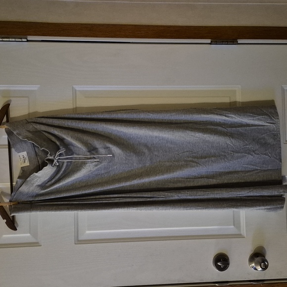 Gray Maxi Skirt - Picture 1 of 8